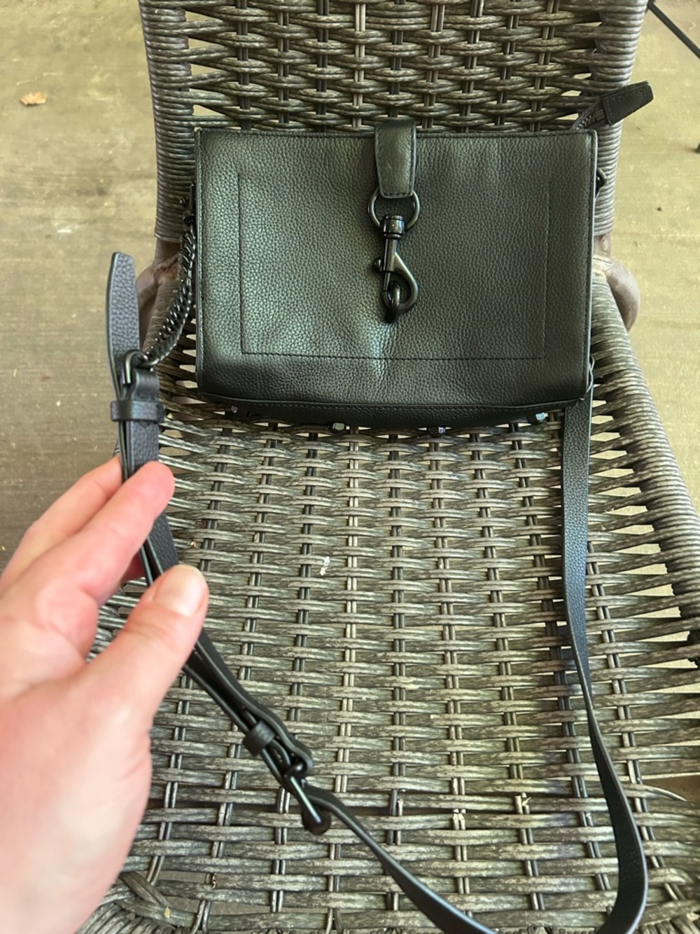 Rebecca minkoff crossbody or shoulder bag leather